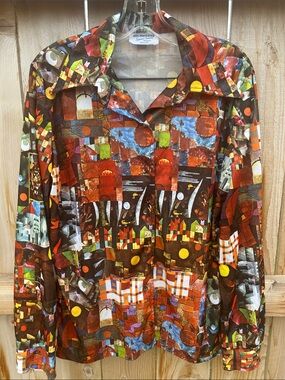 Vintage Sunny South Fashions Button-Down Shirt